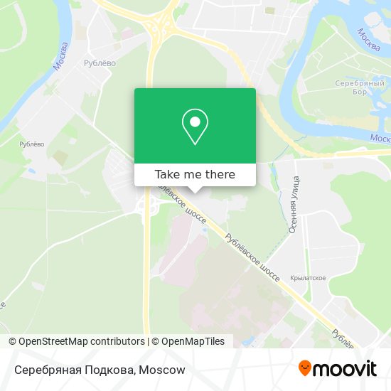 Серебряная Подкова map