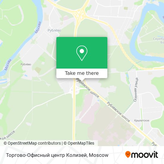 Торгово-Офисный центр Колизей map