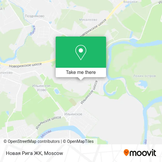 Новая Рига ЖК map