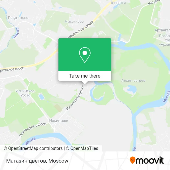 Магазин цветов map