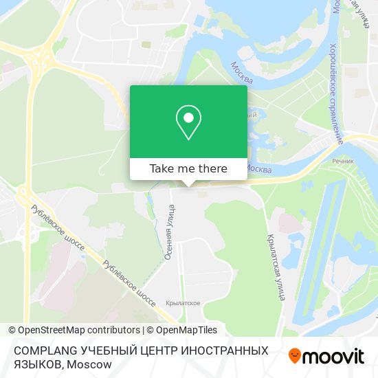 COMPLANG УЧЕБНЫЙ ЦЕНТР ИНОСТРАННЫХ ЯЗЫКОВ map