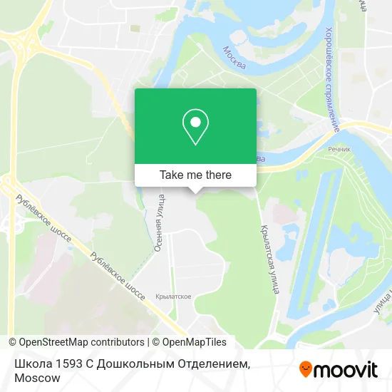 Школа 1593 С Дошкольным Отделением map