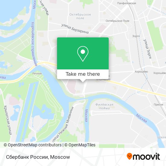 Сбербанк России map