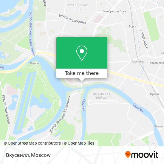 Вкусвилл map