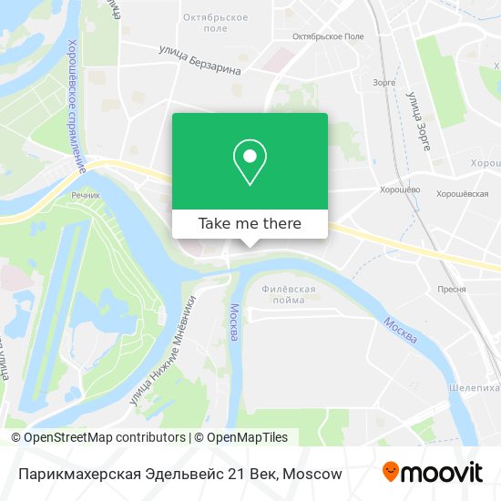 Парикмахерская Эдельвейс 21 Век map