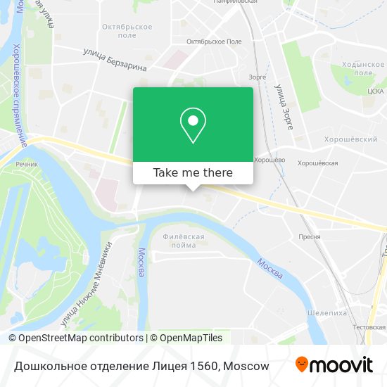 Дошкольное отделение Лицея 1560 map