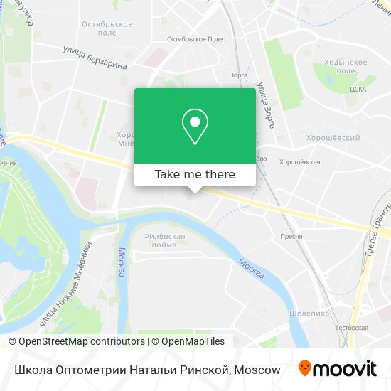 Школа Оптометрии Натальи Ринской map