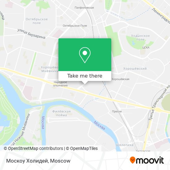 Москоу Холидей map