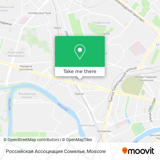 Российская Ассоциация Сомелье map