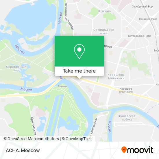 АСНА map