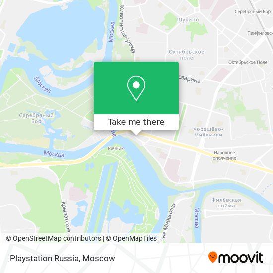 Playstation Russia map