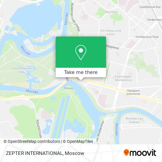 ZEPTER INTERNATIONAL map
