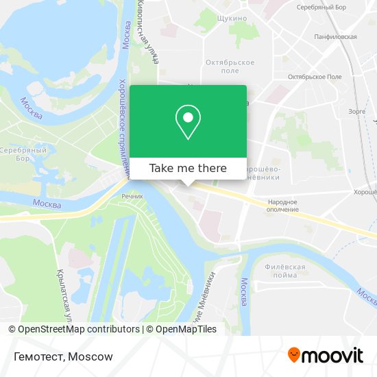 Гемотест map