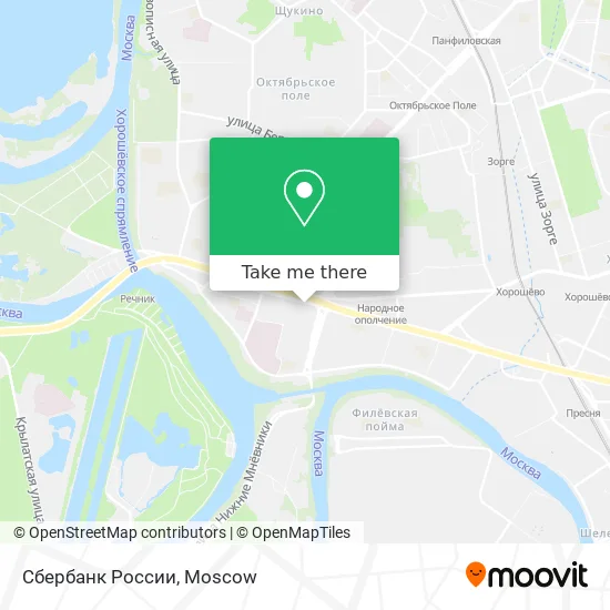 Сбербанк России map