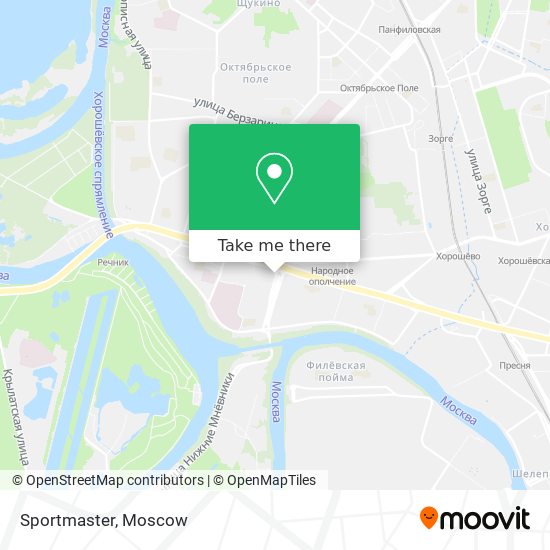 Sportmaster map