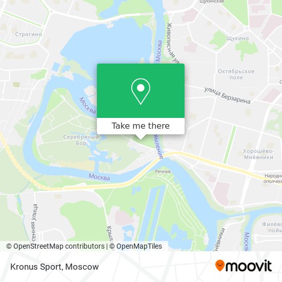 Kronus Sport map