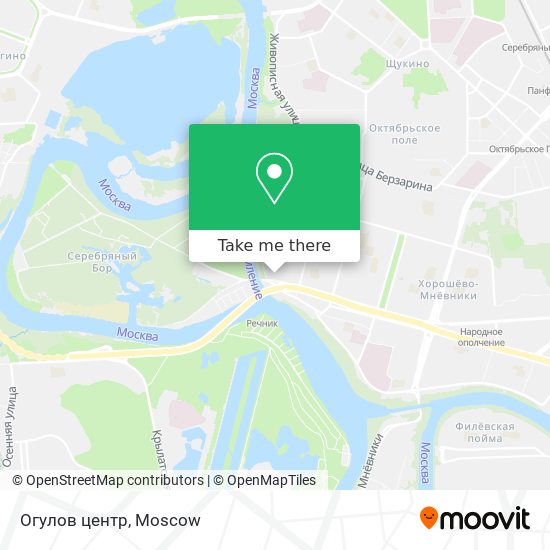 Огулов центр map