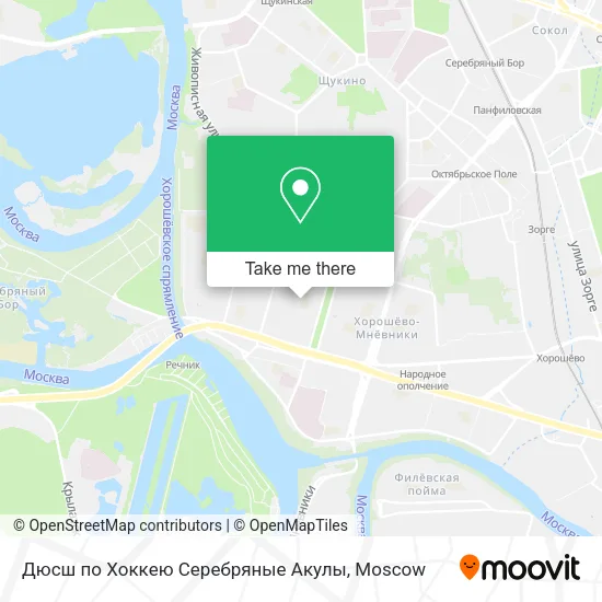 Дюсш по Хоккею Серебряные Акулы map