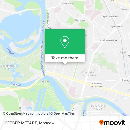 СЕРВЕР-МЕТАЛЛ map