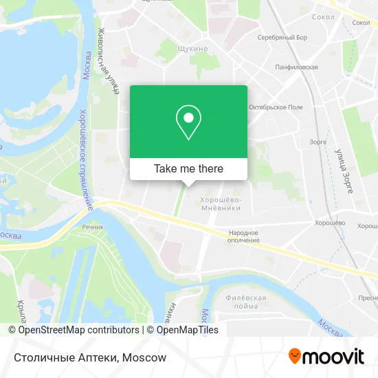 Столичные Аптеки map
