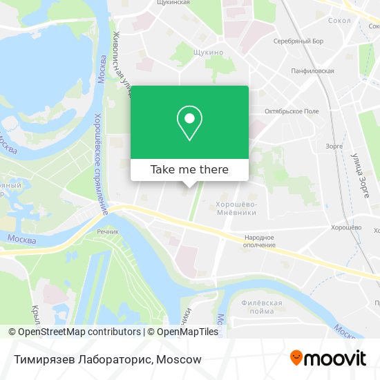 Тимирязев Лабораторис map