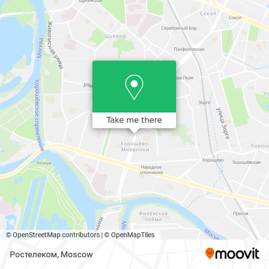 Ростелеком map