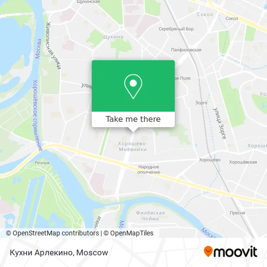Кухни Арлекино map