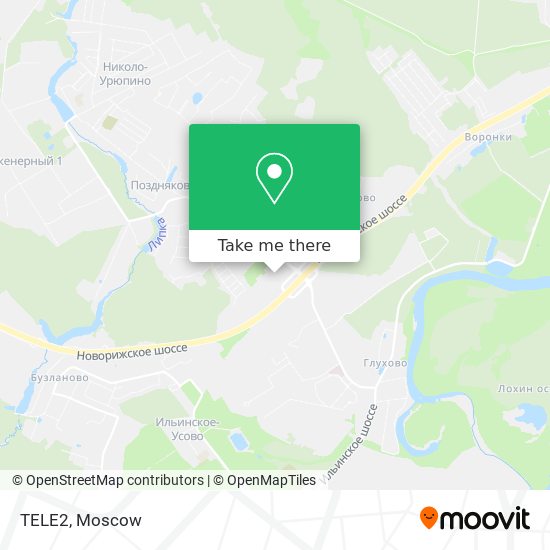 TELE2 map