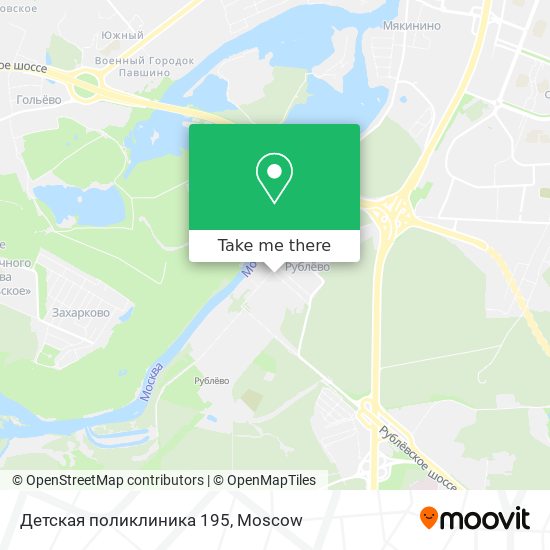 Детская поликлиника 195 map