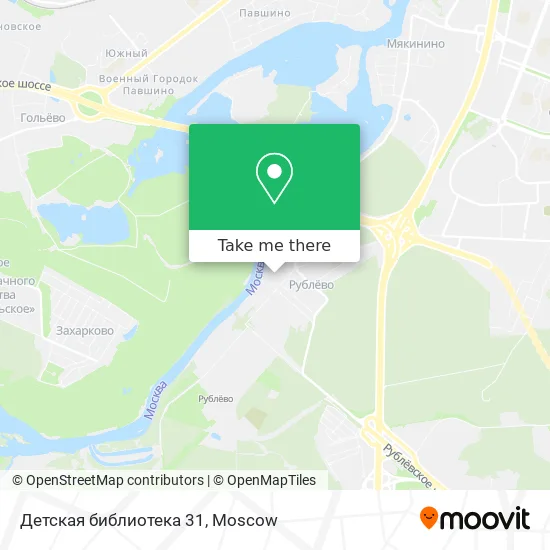 Детская библиотека 31 map