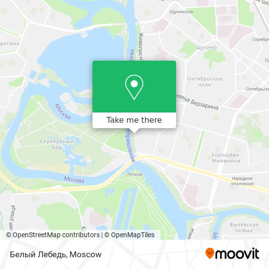 Белый Лебедь map