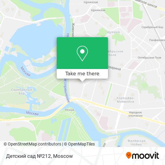 Детский сад №212 map