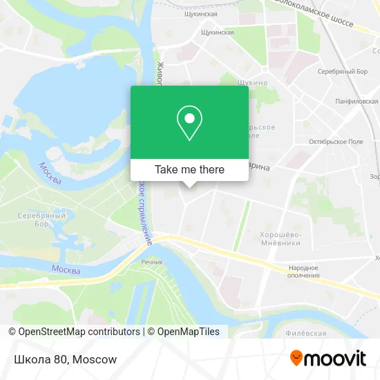 Школа 80 map