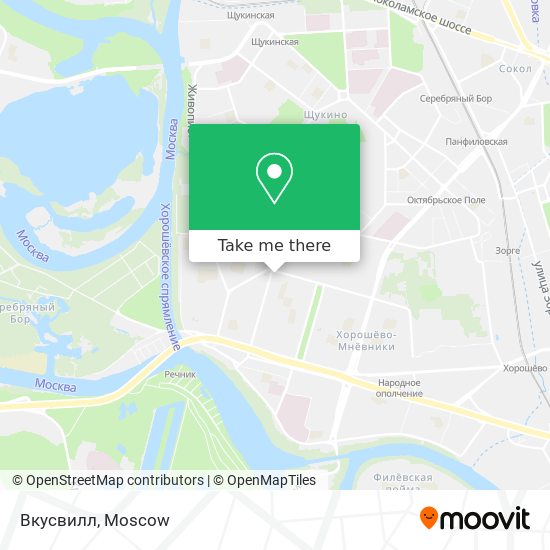 Вкусвилл map