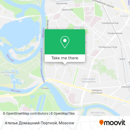 Ателье Домашний Портной map