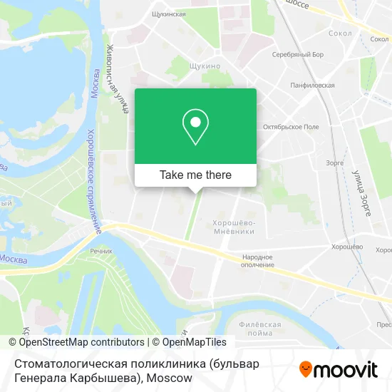 Стоматологическая поликлиника (бульвар Генерала Карбышева) map
