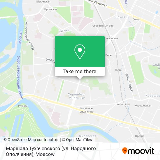 Маршала Тухачевского (ул. Народного Ополчения) map