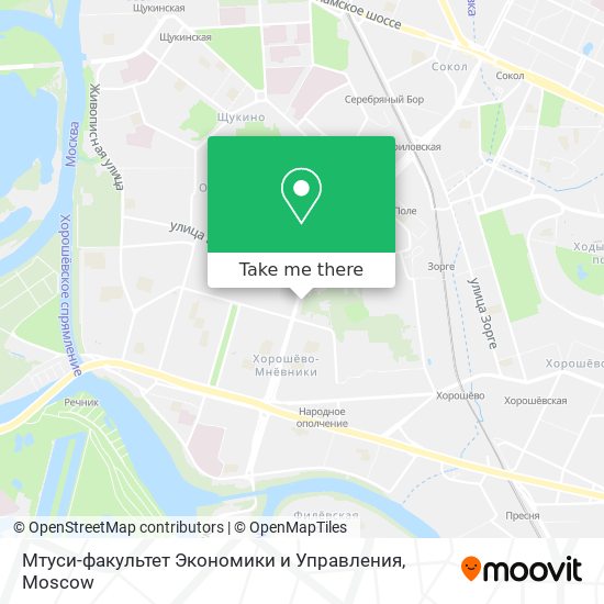 Мтуси-факультет Экономики и Управления map