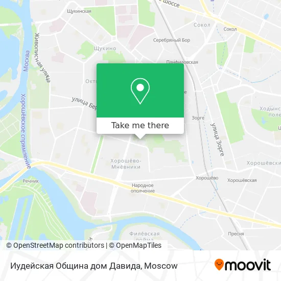 Иудейская Община дом Давида map