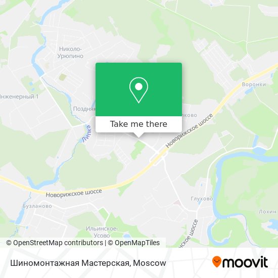 Шиномонтажная Мастерская map