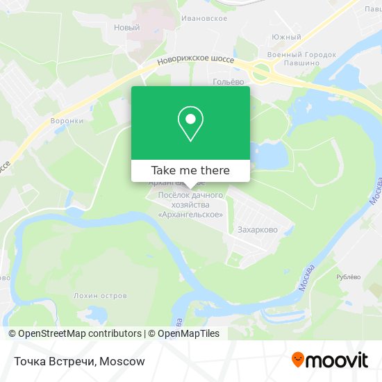 Точка Встречи map