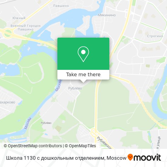 Школа 1130 с дошкольным отделением map