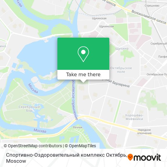 Спортивно-Оздоровительный комплекс Октябрь map