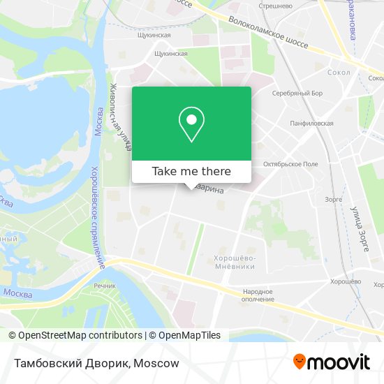 Тамбовский Дворик map