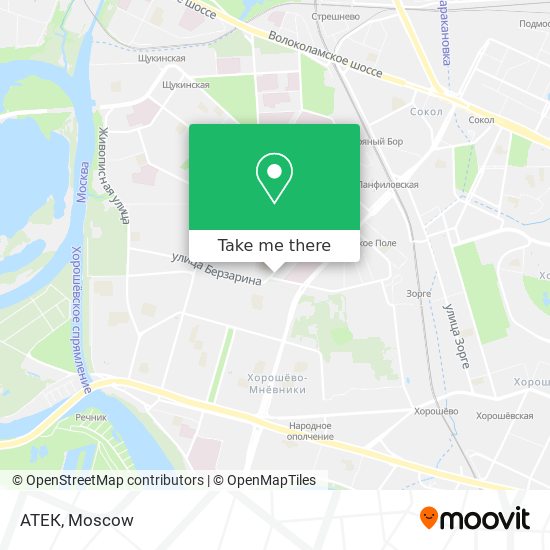 АТЕК map