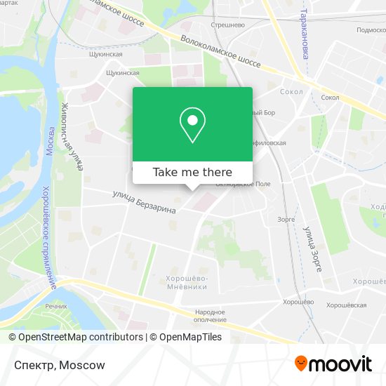 Спектр map