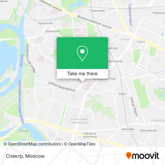 Спектр map