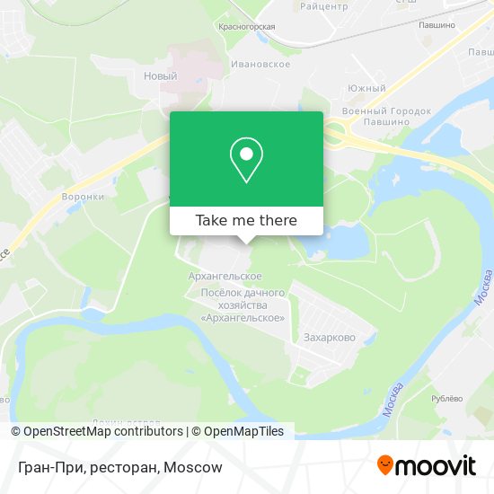 Гран-При, ресторан map