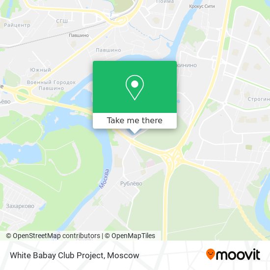 White Babay Club Project map