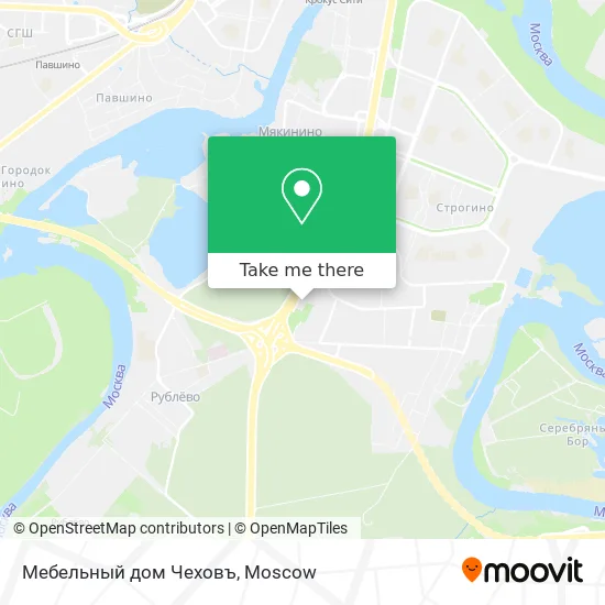 Мебельный дом Чеховъ map